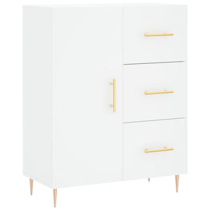 vidaXL Highboard White 69.5x34x180 cm Engineered Wood