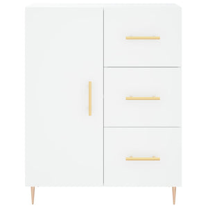 vidaXL Highboard White 69.5x34x180 cm Engineered Wood