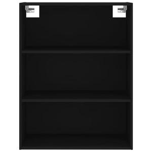 vidaXL Highboard Black 69.5x34x180 cm Engineered Wood