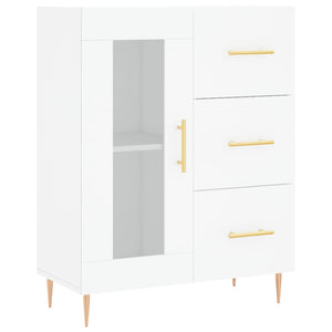 vidaXL Highboard White 69.5x34x180 cm Engineered Wood