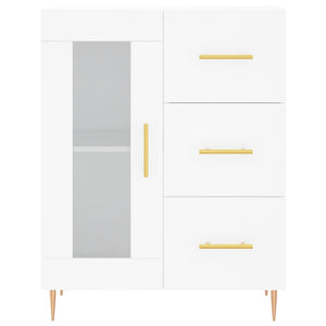 vidaXL Highboard White 69.5x34x180 cm Engineered Wood