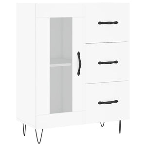 vidaXL Highboard White 69.5x34x180 cm Engineered Wood