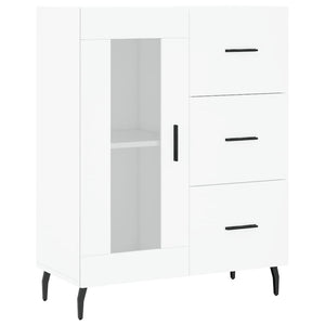 vidaXL Highboard White 69.5x34x180 cm Engineered Wood