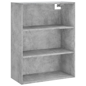 vidaXL Highboard Concrete Grey 69.5x32.5x180 cm Engineered Wood