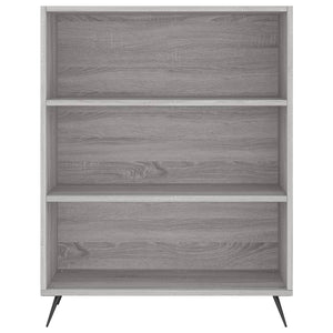 vidaXL Highboard Grey Sonoma 69.5x32.5x180 cm Engineered Wood