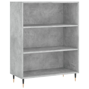 vidaXL Highboard Concrete Grey 69.5x32.5x180 cm Engineered Wood