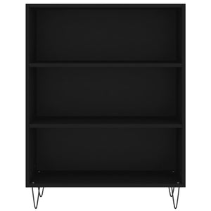 vidaXL Highboard Black 69.5x32.5x180 cm Engineered Wood