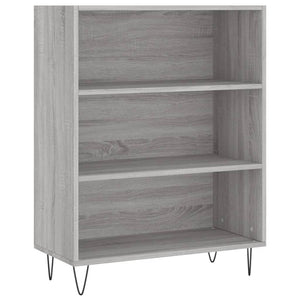 vidaXL Highboard Grey Sonoma 69.5x32.5x180 cm Engineered Wood