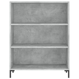 vidaXL Highboard Concrete Grey 69.5x32.5x180 cm Engineered Wood