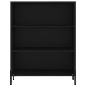 vidaXL Highboard Black 69.5x32.5x180 cm Engineered Wood