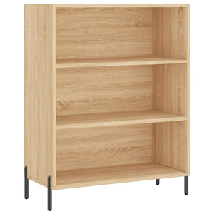 vidaXL Highboard Sonoma Oak 69.5x32.5x180 cm Engineered Wood