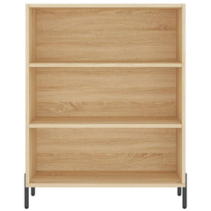 vidaXL Highboard Sonoma Oak 69.5x32.5x180 cm Engineered Wood