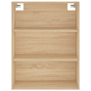 vidaXL Highboard Sonoma Oak 69.5x32.5x180 cm Engineered Wood