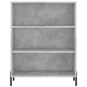 vidaXL Highboard Concrete Grey 69.5x32.5x180 cm Engineered Wood