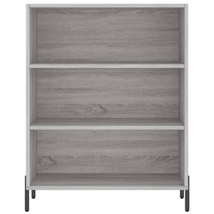 vidaXL Highboard Grey Sonoma 69.5x32.5x180 cm Engineered Wood