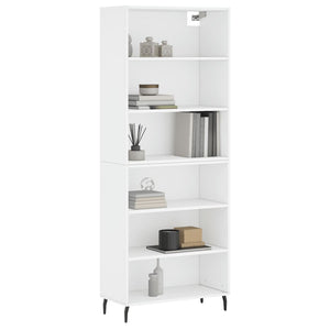 vidaXL Highboard White 69.5x32.5x180 cm Engineered Wood