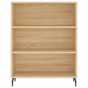 vidaXL Highboard Sonoma Oak 69.5x32.5x180 cm Engineered Wood