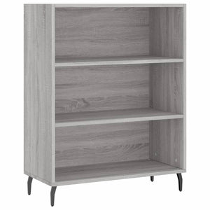 vidaXL Highboard Grey Sonoma 69.5x32.5x180 cm Engineered Wood