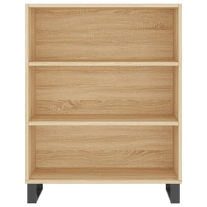 vidaXL Highboard Sonoma Oak 69.5x32.5x180 cm Engineered Wood