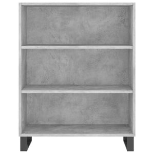 vidaXL Highboard Concrete Grey 69.5x32.5x180 cm Engineered Wood