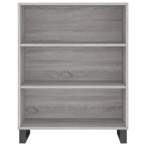 vidaXL Highboard Grey Sonoma 69.5x32.5x180 cm Engineered Wood