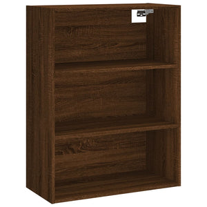 vidaXL Highboard Brown Oak 69.5x32.5x180 cm Engineered Wood