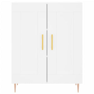 vidaXL Highboard White 69.5x34x180 cm Engineered Wood