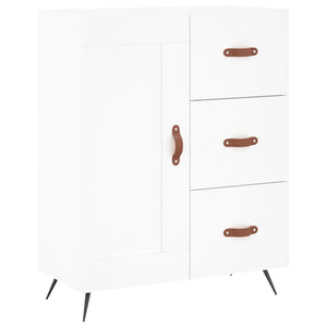 vidaXL Highboard White 69.5x34x180 cm Engineered Wood