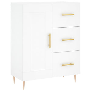 vidaXL Highboard White 69.5x34x180 cm Engineered Wood