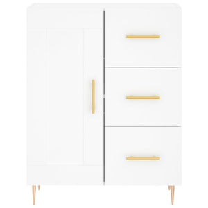 vidaXL Highboard White 69.5x34x180 cm Engineered Wood