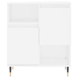 vidaXL Sideboards 2 pcs White Engineered Wood