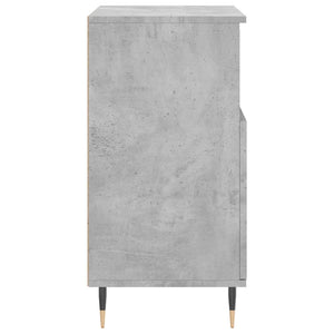 vidaXL Sideboards 2 pcs Concrete Grey Engineered Wood