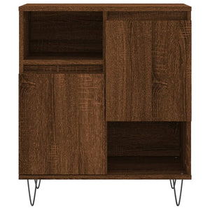 vidaXL Sideboards 2 pcs Brown Oak Engineered Wood