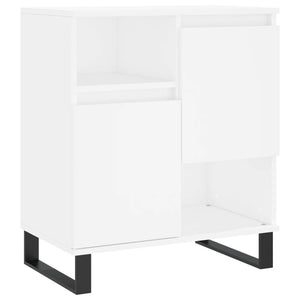 vidaXL Sideboards 2 pcs White Engineered Wood