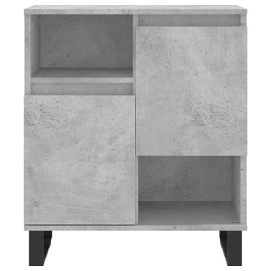 vidaXL Sideboards 2 pcs Concrete Grey Engineered Wood