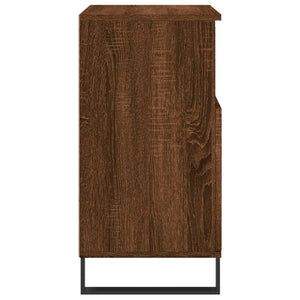 vidaXL Sideboards 2 pcs Brown Oak Engineered Wood