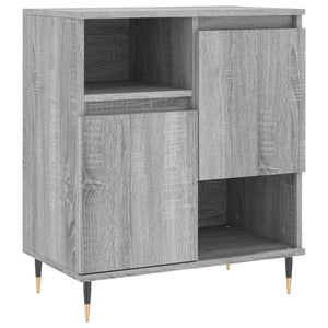 vidaXL Sideboards 3 pcs Grey Sonoma Engineered Wood