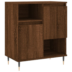 vidaXL Sideboards 3 pcs Brown Oak Engineered Wood