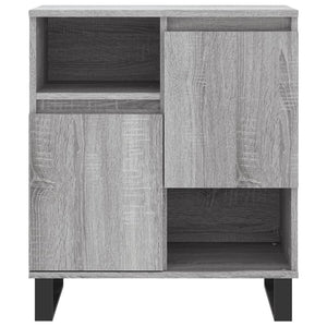 vidaXL Sideboards 3 pcs Grey Sonoma Engineered Wood