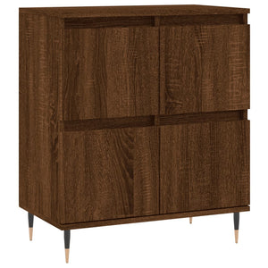 vidaXL Sideboards 2 pcs Brown Oak Engineered Wood