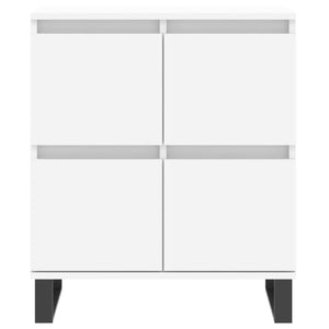 vidaXL Sideboards 2 pcs White Engineered Wood