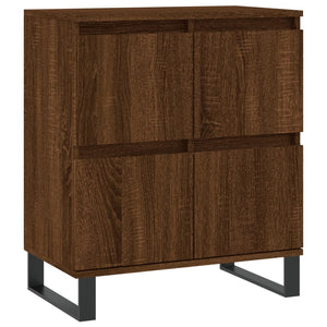 vidaXL Sideboards 2 pcs Brown Oak Engineered Wood