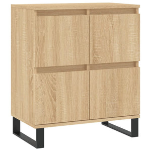 vidaXL Sideboards 3 pcs Sonoma Oak Engineered Wood