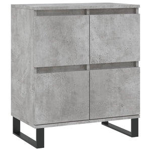 vidaXL Sideboards 3 pcs Concrete Grey Engineered Wood