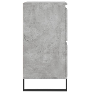 vidaXL Sideboards 3 pcs Concrete Grey Engineered Wood