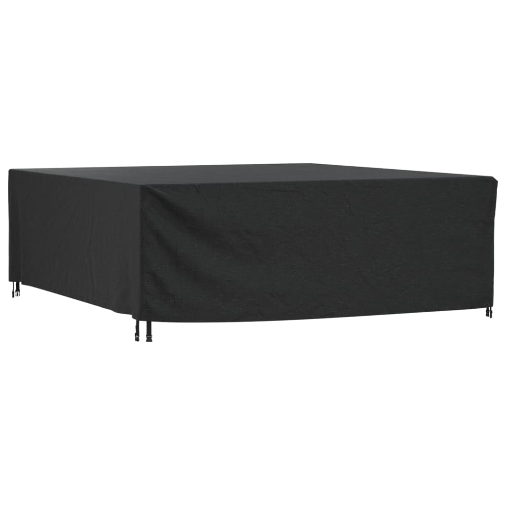 vidaXL Garden Furniture Cover Black 260x260x90 cm Waterproof 420D