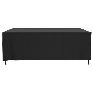 vidaXL Garden Furniture Cover Black 260x260x90 cm Waterproof 420D