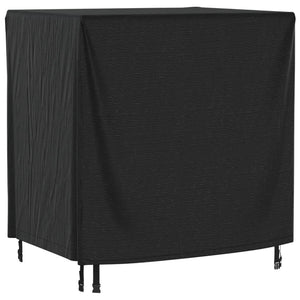 vidaXL Garden Furniture Cover Black 116x100x120 cm Waterproof 420D