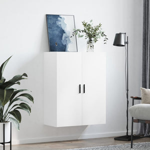 vidaXL Wall Mounted Cabinet White 69.5x34x90 cm