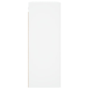 vidaXL Wall Mounted Cabinet White 69.5x34x90 cm